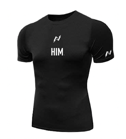 Compression I'm HIM Tee (Black)