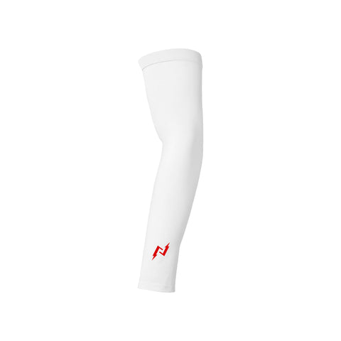 Compression Arm Sleeve Unisex (White/Red)