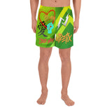 Love Wins Nitro Green Shorts